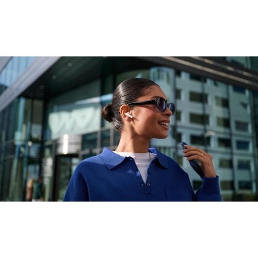 Auriculaires Philips TAT2520WT/00 sans fil Bluetooth avec Réduction Active du Bruit Blancs