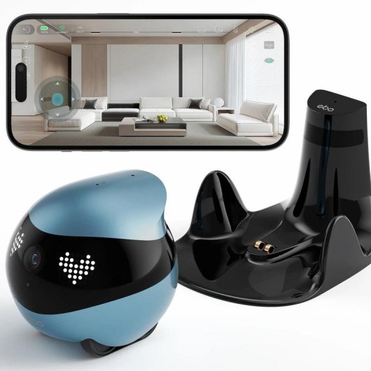 Cámara IP Enabot EBO Air2 FullHD Visión Nocturna Interior Control por App