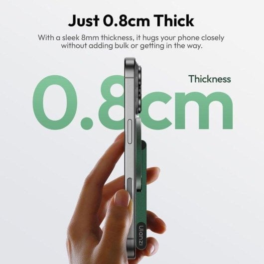 Support magnétique Ulanzi MA60 Pliable Double Aimant Vert