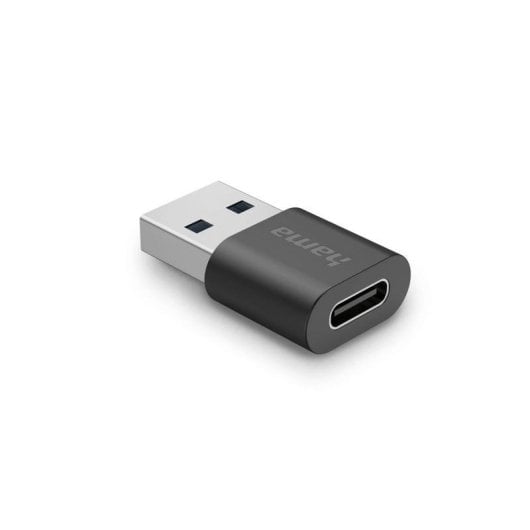 Adaptateur Hama 00200357 USB-A vers USB-C 3.2 Gen 2 Noir