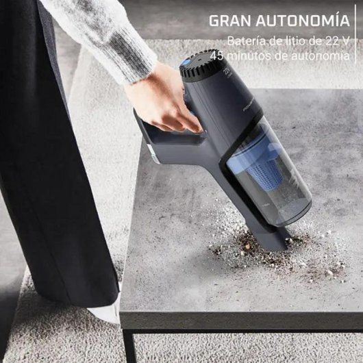 Aspirador sem Fio Rowenta X-Pert 3.60 130W 45 min Escova Motorizada 0,5L Cinzento Azul