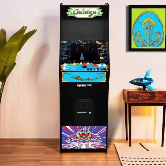 Cabina arcade Arcade1Up Galaga Deluxe 14 giochi schermo 17 pollici WiFi