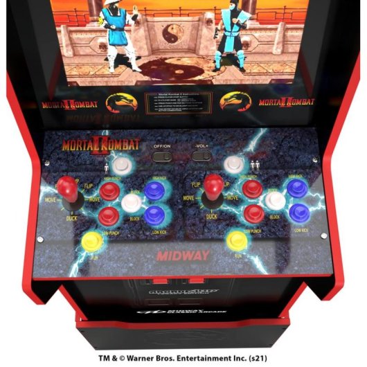 Máquina recreativa Arcade1Up Midway Legacy 12 juegos pantalla LCD 17"