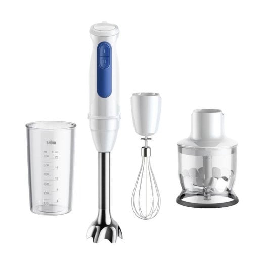 Licuadora Braun MultiQuick 3 MQ30202M 900 W acero inoxidable vaso 0,6 L