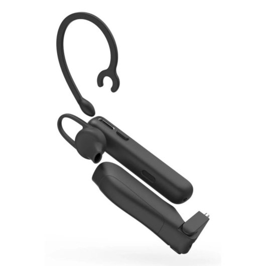 Auriculaire Hama MyVoice Station Bluetooth avec Annulation de Bruit, Microphone, USB-C, Noir