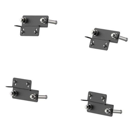 Suporte de Fixação EcoFlow Fachada Leve Compatível 250W Instalação Vertical