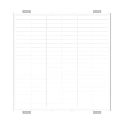 Suporte de Fixação EcoFlow Fachada Leve Compatível 250W Instalação Vertical