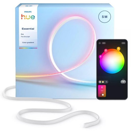 Bande lumineuse Philips Hue Essential 5 m Bluetooth Zigbee multicolore