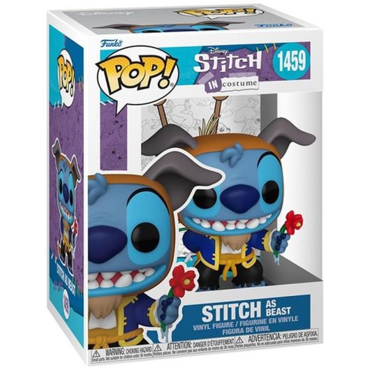 Figure Funko Pop Lilo et Stitch Beast Costume Vinyle 9,5 cm