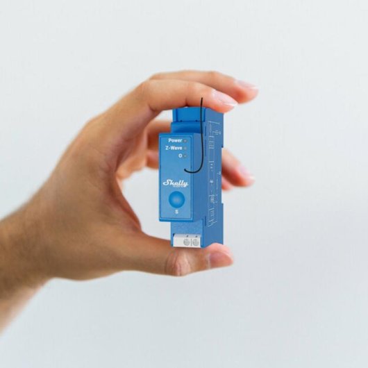 Relais Wi-Fi Shelly Qubino Wave Pro 1 Z-Wave Contrôle éclairage DIN