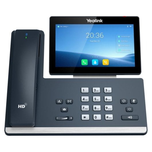 Téléphone Yealink SIP-T58W PRO 7" LCD Wi-Fi Bluetooth PoE Gris