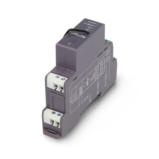 Relais Wi-Fi Shelly Qubino Wave Pro 2 Z-Wave Contrôle éclairage et portes, Rail DIN