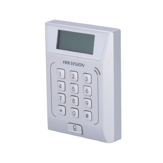 Relais Wi-Fi Hikvision DS-K1T802M Contrôle d'accès Carte MF, PIN, TCP/IP, Argent