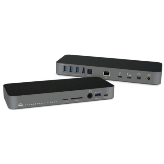 Station d accueil OWC OWCTB3DK14PSGG Thunderbolt 3 14 ports gris