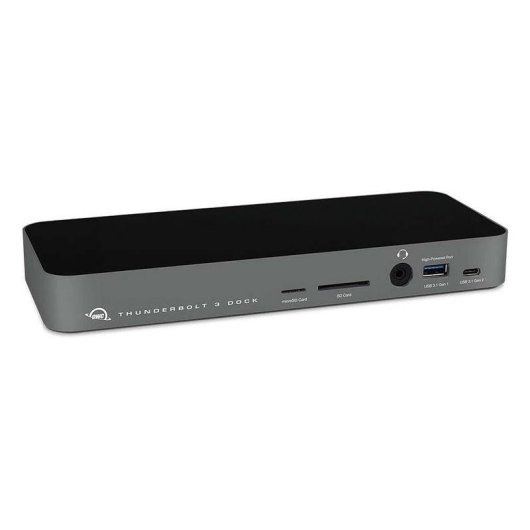 Station d accueil OWC OWCTB3DK14PSGG Thunderbolt 3 14 ports gris
