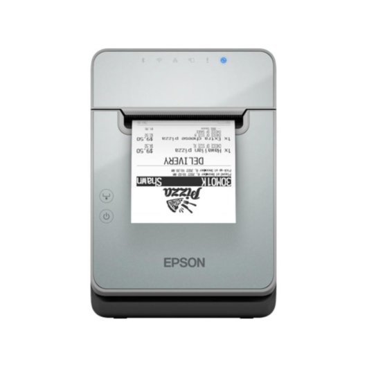 Thermodrucker Wi-Fi und Ethernet Epson TM-L100 80 mm Schwarz