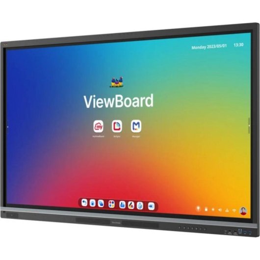 Quadro interativo ViewSonic IFP5551 55 polegadas 4K UHD Android 14 tátil
