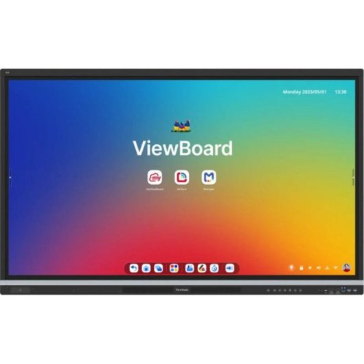 Pizarra interactiva ViewSonic IFP6551 65" 4K UHD Android 14 táctil 50 puntos