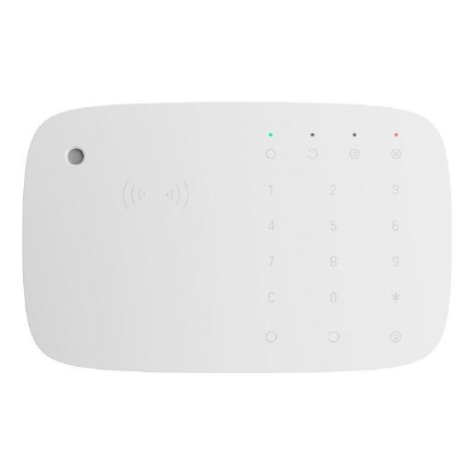 Alarme Ajax Keypad Bidirecional Rádio Sem Fio Interior Seguro