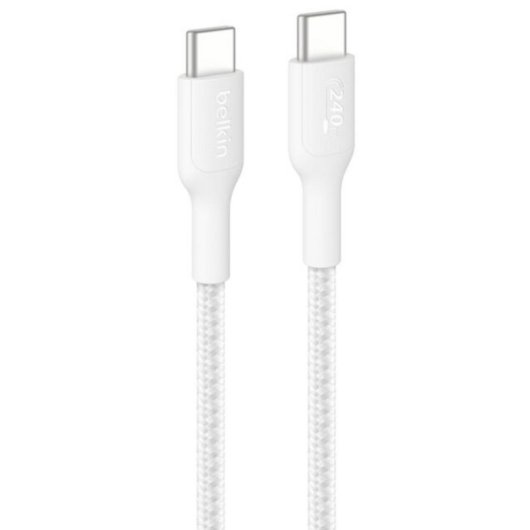 Cable Belkin BoostCharge Pro CAB025HQ1MWH USB-C 240 W 1 m Blanc