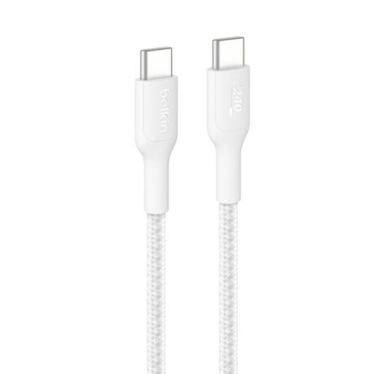 Cable Belkin BoostCharge Pro CAB025HQ1MWH USB-C 240 W 1 m Blanc