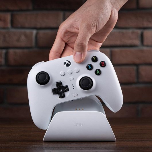 Comando 8Bitdo Ultimate 3-mode Branco Bluetooth USB Multiplataforma