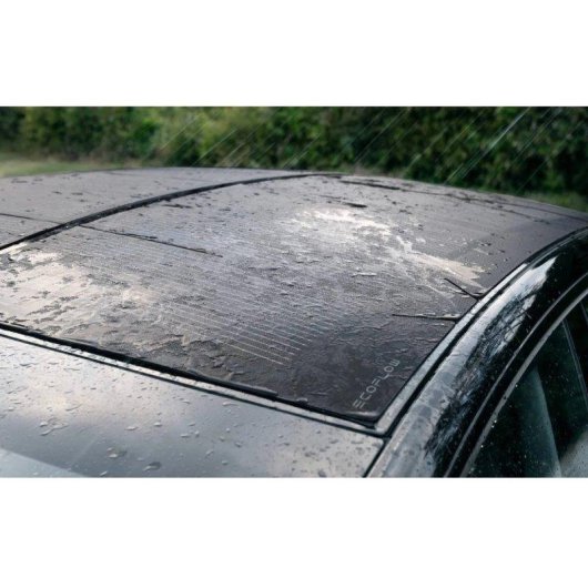 Painel Solar EcoFlow HeatGuard 290W Para Tesla Model-Y – Montagem Integrada – Resistência Exterior