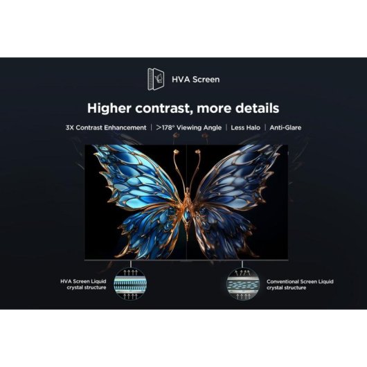 TV TCL LED 50V6C 50" 4K Ultra HD 60Hz Smart TV Google TV Dolby Vision HDR10+ Metallic