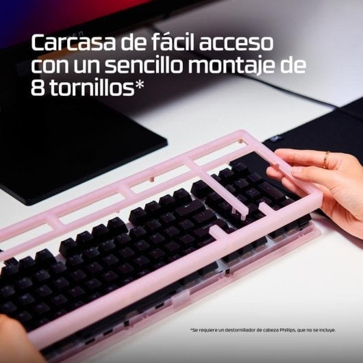 Tastiera HP HyperX Origins 2 1800 meccanica gaming RGB Hot-Swappable QWERTY ES
