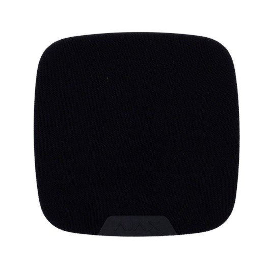 Relais Wi-Fi Ajax Speakerphone Noir Communication bidirectionnelle Sécurité VoRF