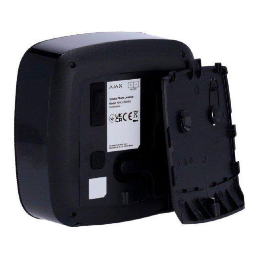 Relais Wi-Fi Ajax Speakerphone Noir Communication bidirectionnelle Sécurité VoRF
