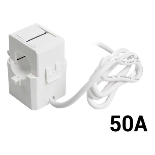 Allarme Shelly Nucleo 50A Wi-Fi Misura Corrente App Bianco