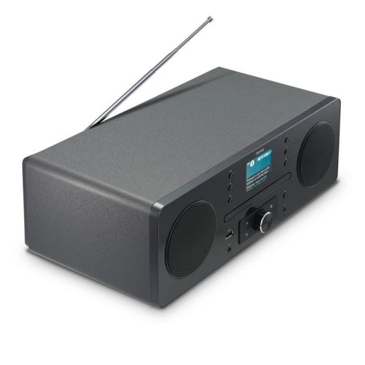 Radio Hama DR1560CBT Bluetooth, DAB+/FM, reproductor CD, pantalla 2.4"