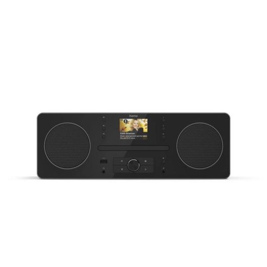Radio Hama DR1560CBT Bluetooth, DAB+/FM, reproductor CD, pantalla 2.4"