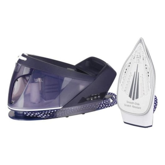 Station de repassage Emerio SG-123562 2200W 5,5 bar semelle céramique 1,5L violet