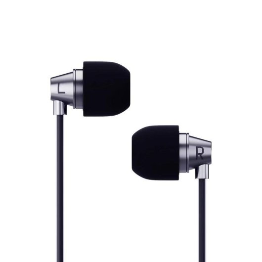 Kopfhörer 3MK Jack 3,5 mm kabelgebunden In-Ear mit Mikrofon und Fernbedienung Schwarz
