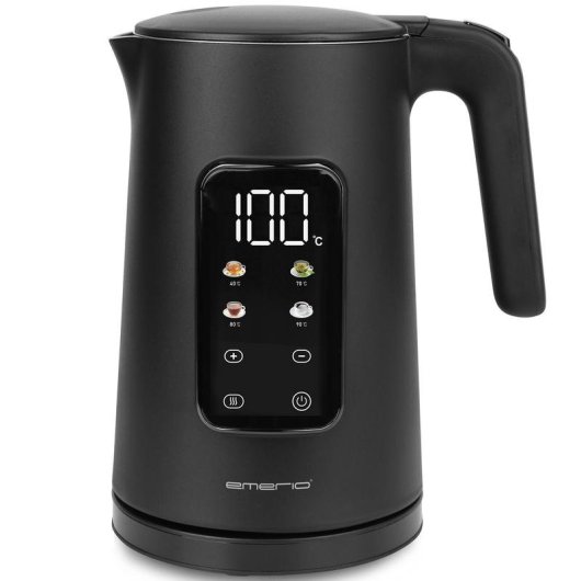 Bouilloire Emerio WK-132229 1,7L 2200W 13 températures écran tactile noir