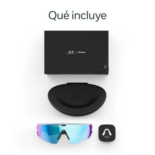 Gafas inteligentes Meta Oakley Vanguard 32 GB Blanco lentes zafiro IA QHD