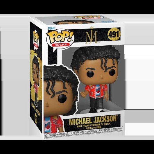Figurine Funko Michael Jackson Beat It Vinyle 10 cm Multicolore