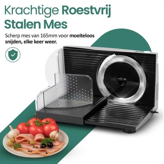 Cortafiambre Emerio MS-125000.1 Acier Inoxydable 100 W Pliable