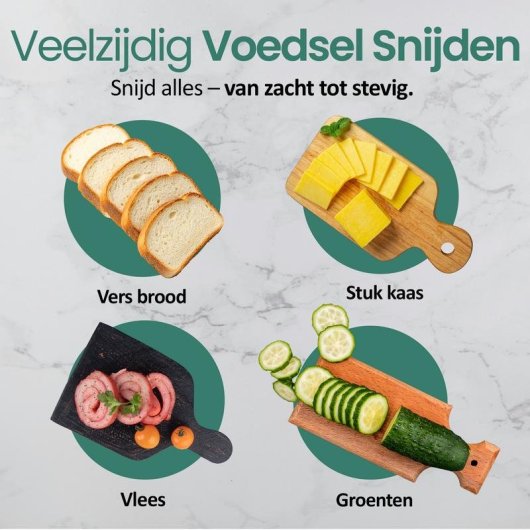 Cortafiambre Emerio MS-125000.1 Acier Inoxydable 100 W Pliable