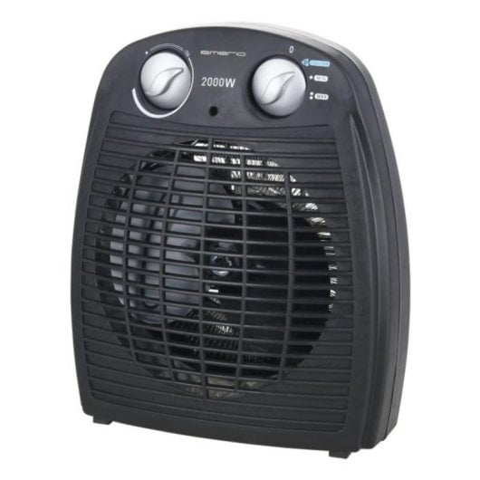Calefactor Termoventilador Emerio FH-106737.2 2000W Negro Protección Antivuelco