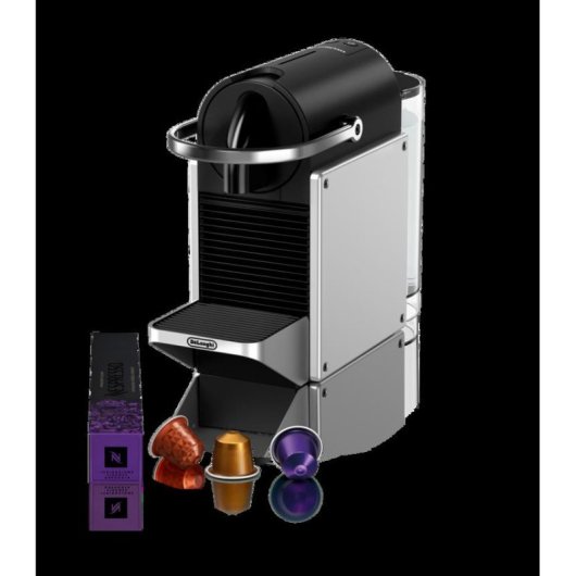 Cafetière à capsules DeLonghi Pixie EN127.S 1L 19 Bars Auto-stop Compacte