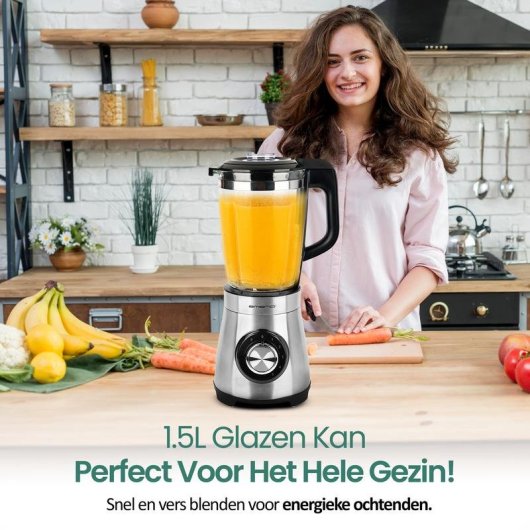 Licuadora Emerio BL-126794 1000 W 1,75 L 5 vitesses verre inox