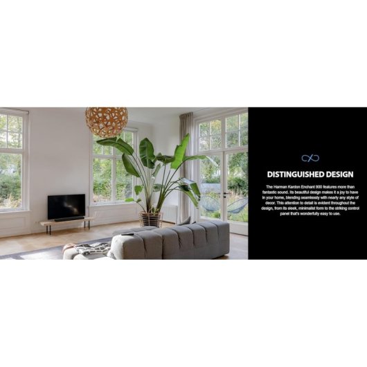Barre de Son Harman Kardon Enchant 900 5.1.4 195W Bluetooth WiFi Dolby Atmos Noire