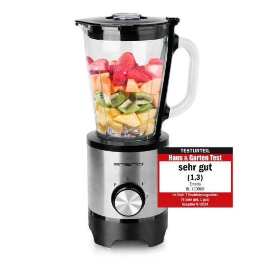 Licuadora Emerio BL-130988 1,5 L 500 W acier inoxydable picahielos