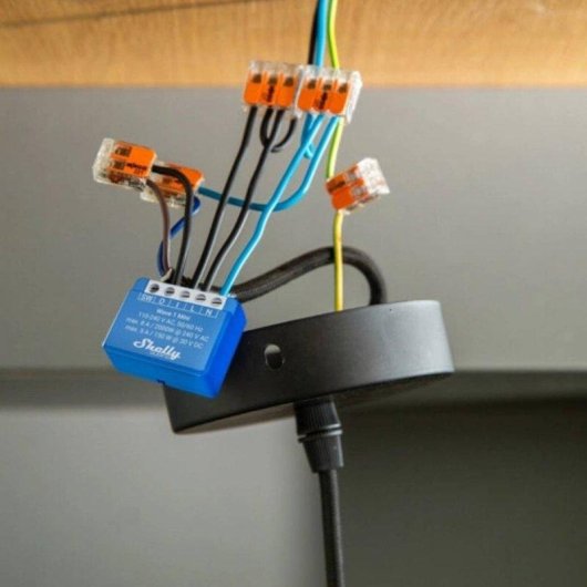 Relais Z-Wave Shelly Wave 1 Mini LR Contrôle d’équipements, Contact sec, Ultra-compact