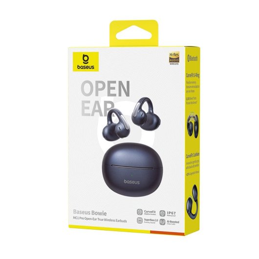 Auriculares Baseus Bowie MC1 Pro sem fios Bluetooth SuperBass 2.0 Pretos