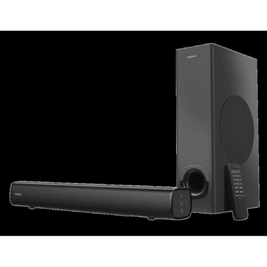 Barra de Sonido Creative Stage Pro 2.1 160W Bluetooth HDMI ARC Subwoofer Noir Dolby Audio