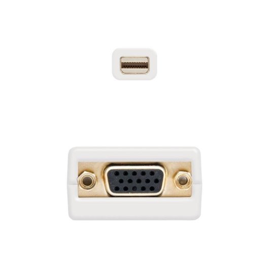 Videoadapter NANOCABLE 10.16.0202-W Mini DisplayPort auf SVGA 0,15 m Weiß